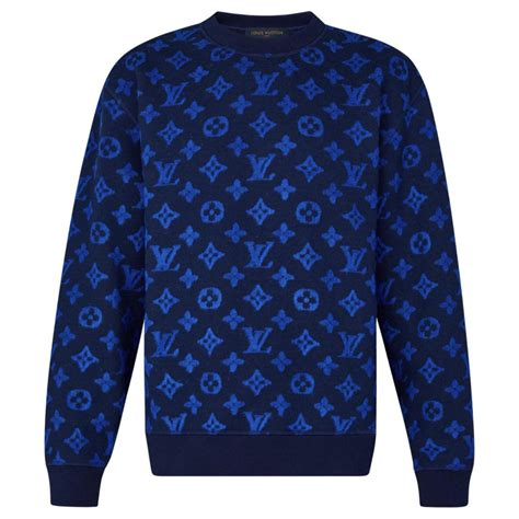 blue louis vuitton sweater|Louis Vuitton long sleeve sweaters.